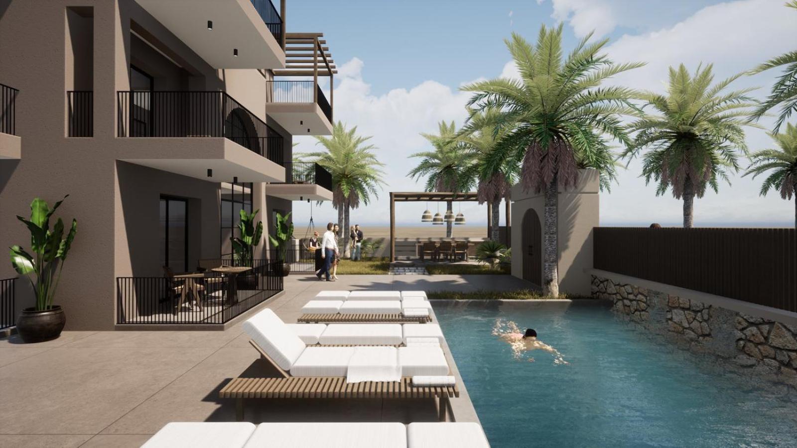Palm Suites Неа-Врасна Экстерьер фото