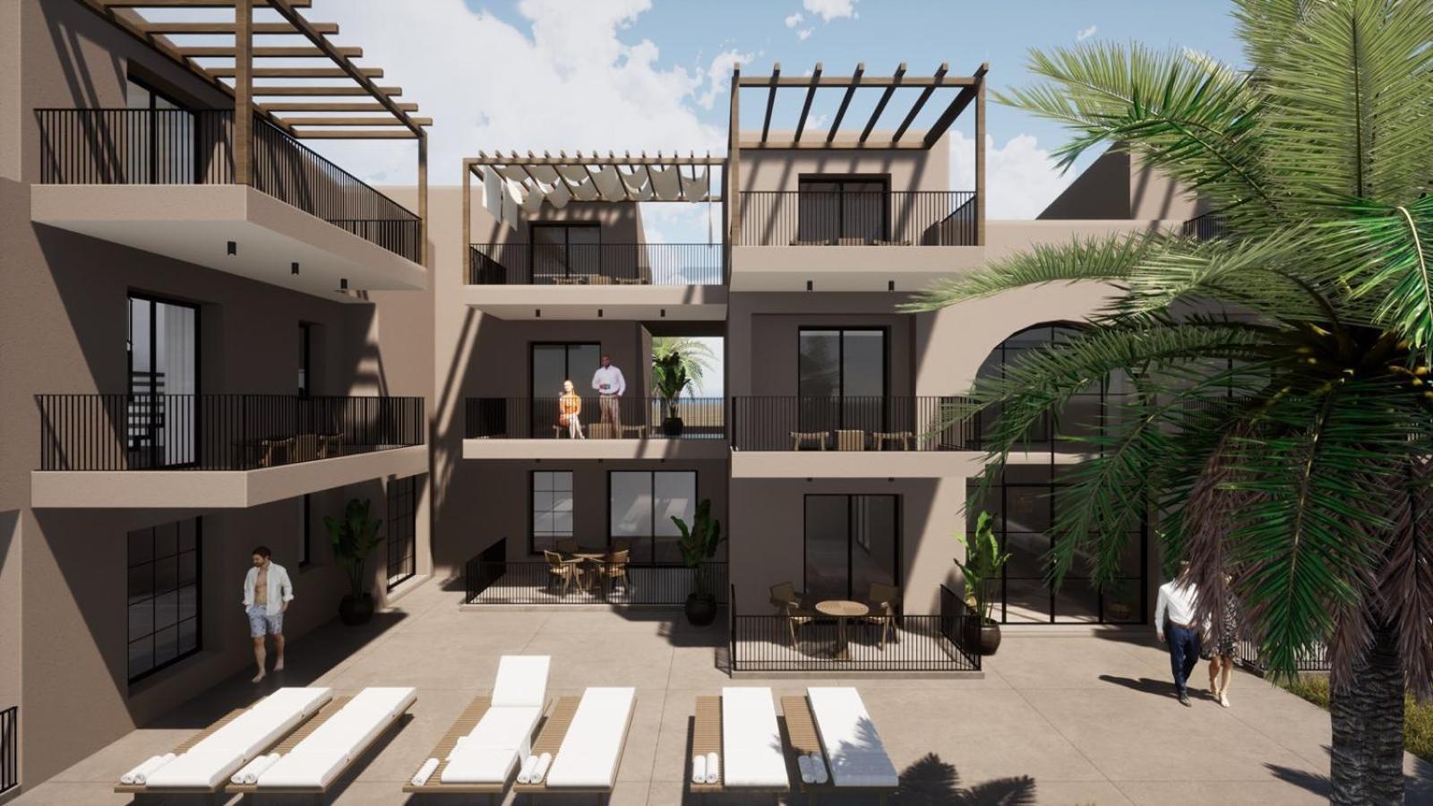 Palm Suites Неа-Врасна Экстерьер фото